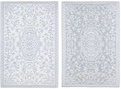 Sale Bizzotto TAPPETO BIANCO GRIGIO 150X210 - ANSEDONIA