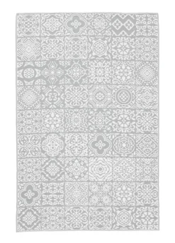 Discount Bizzotto TAPPETO BIANCO GRIGIO 150X210 - SHIRAZ