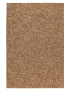 Online Bizzotto TAPPETO LUNE MARRONE ESAGONO 160X230