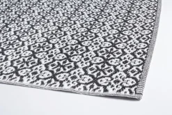 New Bizzotto TAPPETO NERO BIANCO 150X210 - TIRRENIA