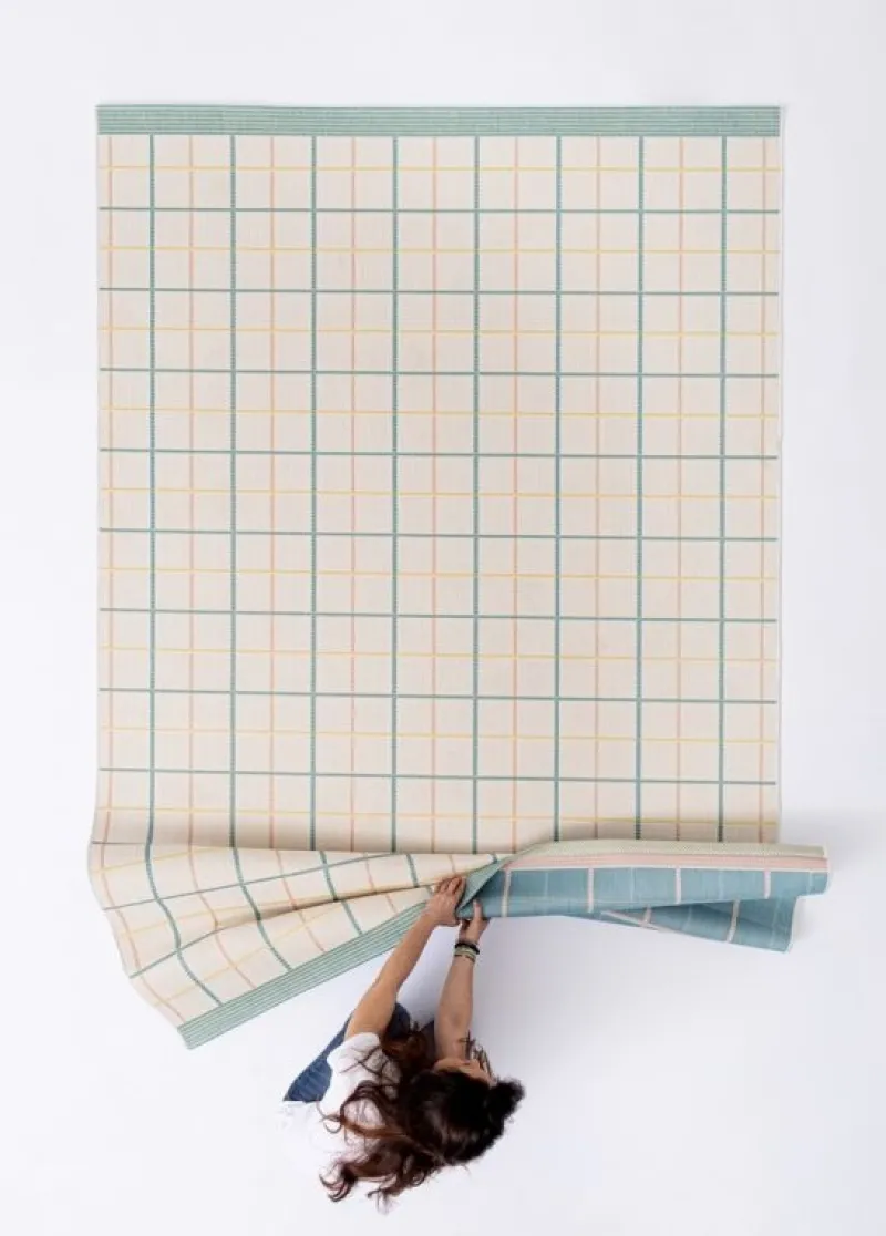 New Bizzotto TAPPETO NOUR VERDE BLU GIALLO 200X290