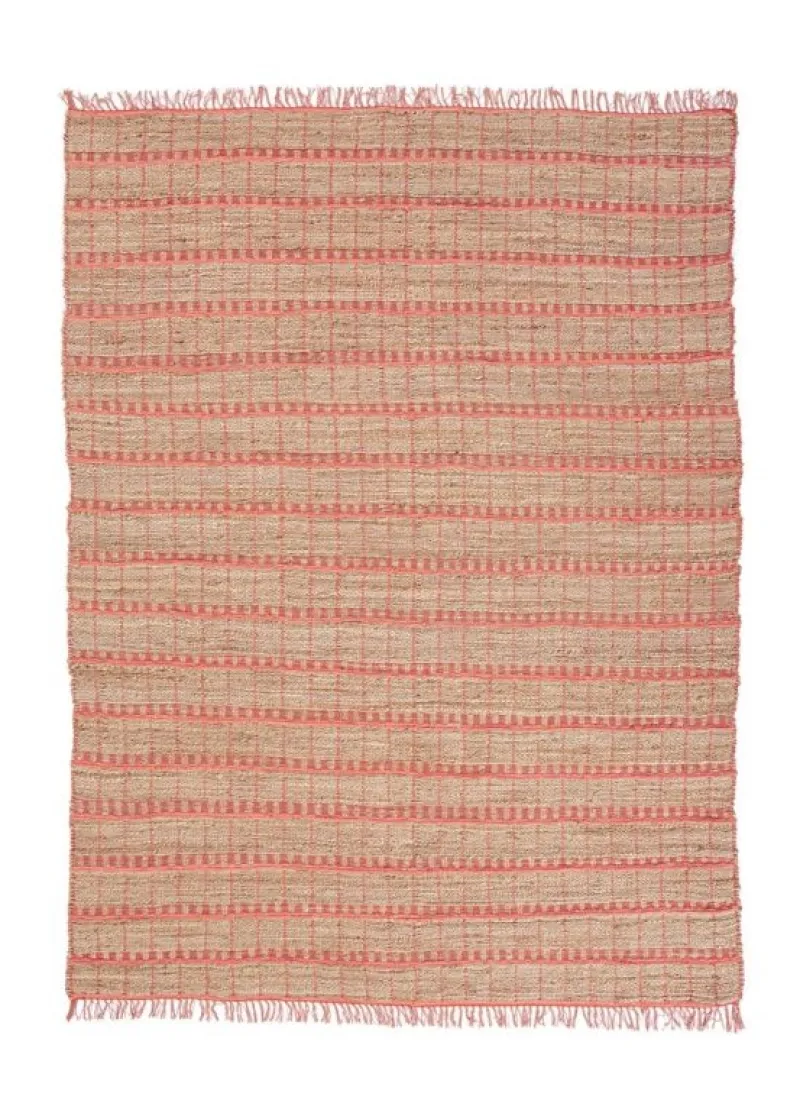 Discount Bizzotto TAPPETO RUANDA MARRONE ROSA 160X230