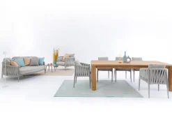 Hot Bizzotto TAPPETO THIERRY BLU BIANCO 160X230