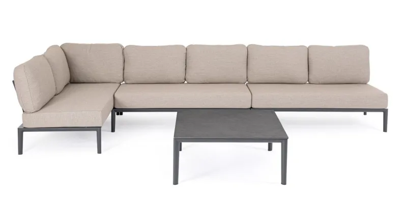 Bizzotto TAVOLINO GERALD 90X90 ANTR JX55