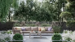 Sale Bizzotto TAVOLINO GERALD 90X90 PELICAN