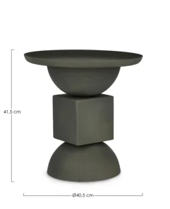 Online Bizzotto TAVOLINO IN ACCIAIO VERDE - ALKA