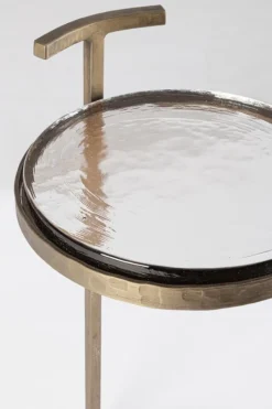 Sale Bizzotto TAVOLINO IN ACCIAO FINITURA OTTONE H64 - ZAYLA