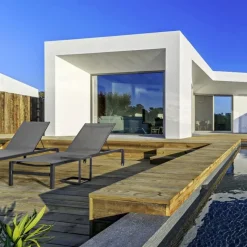 Clearance Bizzotto TAVOLINO IN ALLUMINIO ANTRACITE CX23 - KONNOR