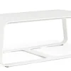 Discount Bizzotto TAVOLINO IN ALLUMINIO BIANCO YK11 - MERRIGAN