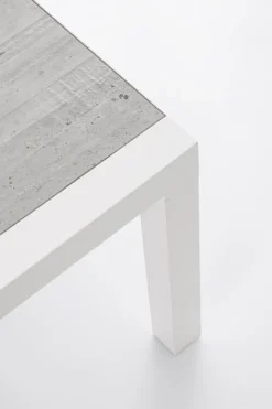Hot Bizzotto TAVOLINO IN ALLUMINIO BIANCO JX11 - KLEDI