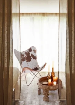 Clearance Bizzotto TAVOLINO IN LEGNO D50 NATURALE - YASIR