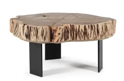 Hot Bizzotto TAVOLINO IN LEGNO NATURAL - KEVAL