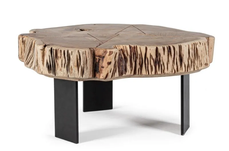 Hot Bizzotto TAVOLINO IN LEGNO NATURAL - KEVAL