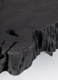 Clearance Bizzotto TAVOLINO IN LEGNO NERO - KEVAL