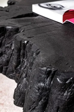 Clearance Bizzotto TAVOLINO IN LEGNO NERO - KEVAL