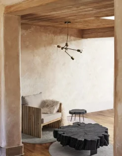 Clearance Bizzotto TAVOLINO IN LEGNO NERO - KEVAL