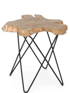 Sale Bizzotto TAVOLINO IN LEGNO NERO - SAVANNA