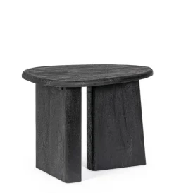 Clearance Bizzotto TAVOLINO IN LEGNO NERO - ZACATECAS