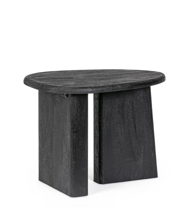Clearance Bizzotto TAVOLINO IN LEGNO NERO - ZACATECAS