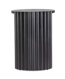 Discount Bizzotto TAVOLINO IN LEGNO NERO D50 - ORISSA