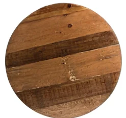 Hot Bizzotto TAVOLINO IN LEGNO RICICLATO BIANCO D90 - LANCASTER