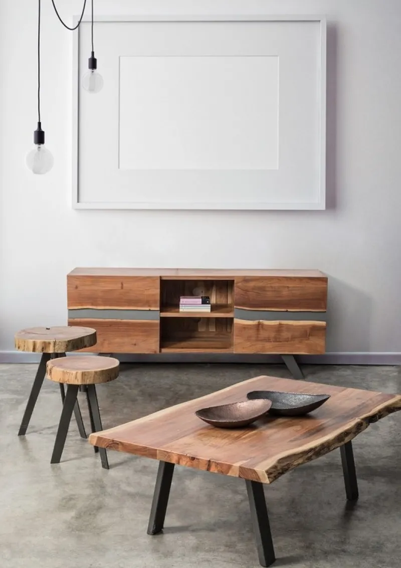 Online Bizzotto TAVOLINO IN LEGNO 115x65 - ARON