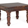 Outlet Bizzotto TAVOLINO IN LEGNO 60X60 - JAIPUR
