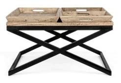 Hot Bizzotto TAVOLINO IN LEGNO 90X90 - TRAY