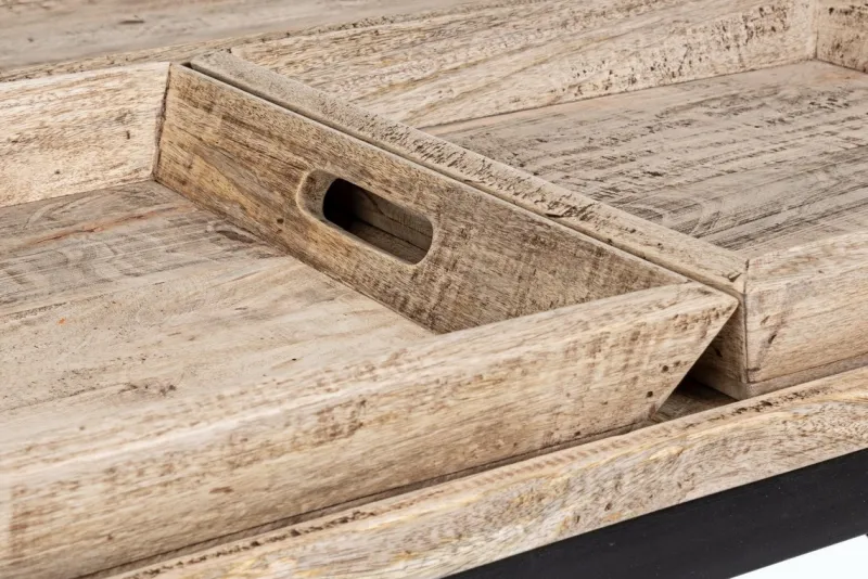 Hot Bizzotto TAVOLINO IN LEGNO 90X90 - TRAY