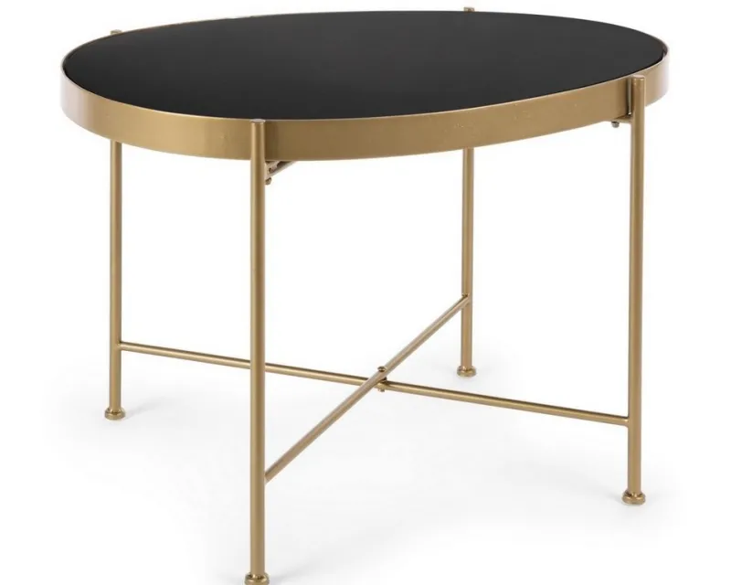 Online Bizzotto TAVOLINO IN METALLO COLOR ORO - RASHIDA