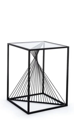 New Bizzotto TAVOLINO IN METALLO 40X40 - ESPIRAL