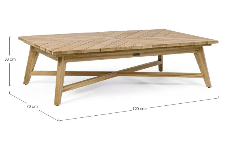 New Bizzotto TAVOLINO IN TEAK - COACHELLA