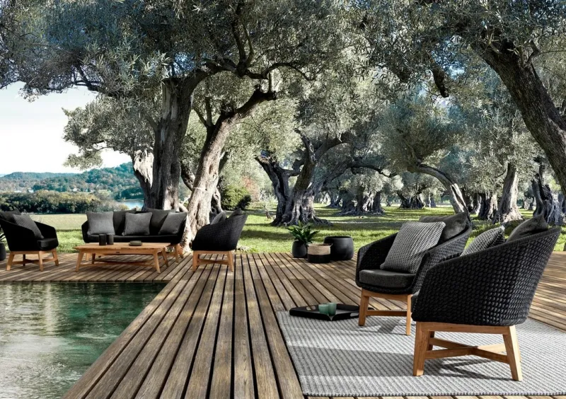 New Bizzotto TAVOLINO IN TEAK - COACHELLA