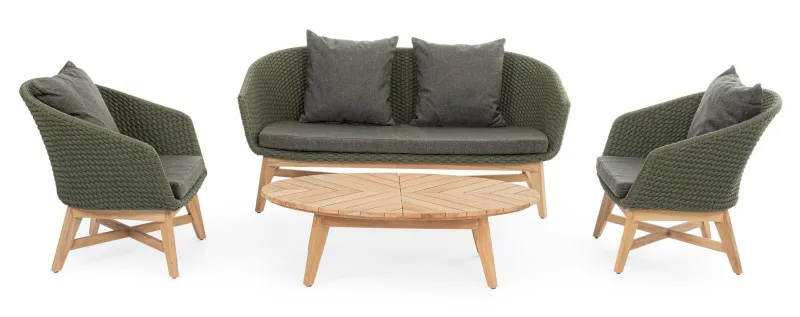 New Bizzotto TAVOLINO IN TEAK - COACHELLA