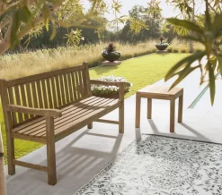 New Bizzotto TAVOLINO IN TEAK - QUADRO