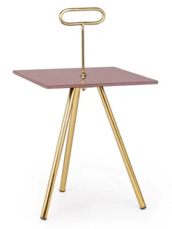 Discount Bizzotto TAVOLINO IN VETRO 35X35 - INESH