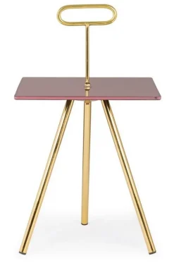 Discount Bizzotto TAVOLINO IN VETRO 35X35 - INESH