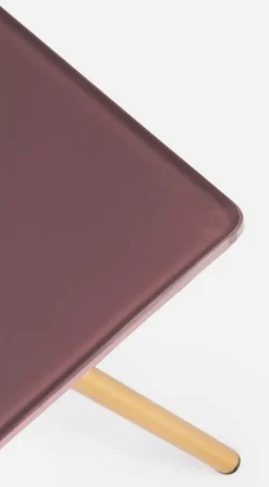 Discount Bizzotto TAVOLINO IN VETRO 35X35 - INESH