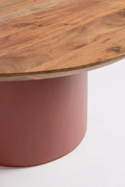 Outlet Bizzotto TAVOLINO OJAS TERRACOTTA D70