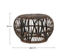 Sale Bizzotto TAVOLINO POUF IN FIBRE NATURALI - DORADAL