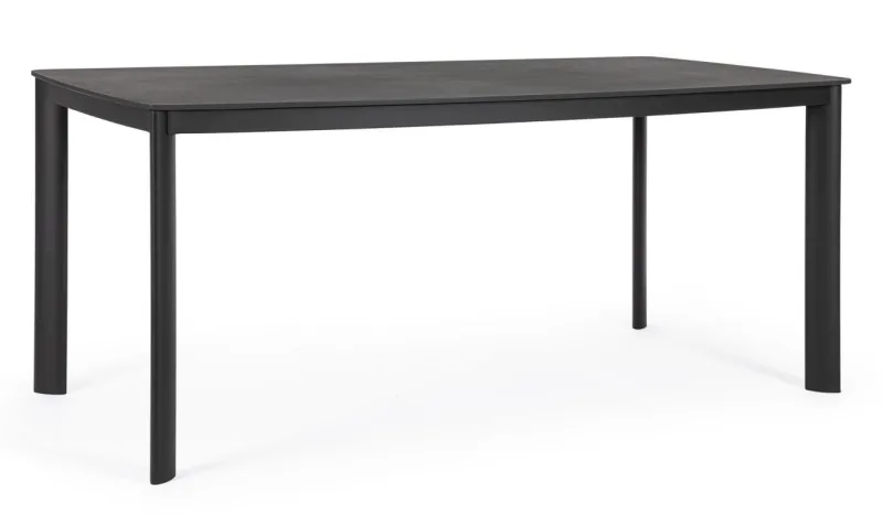 Outlet Bizzotto TAVOLO ALCORA 180X90 ANTRACITE