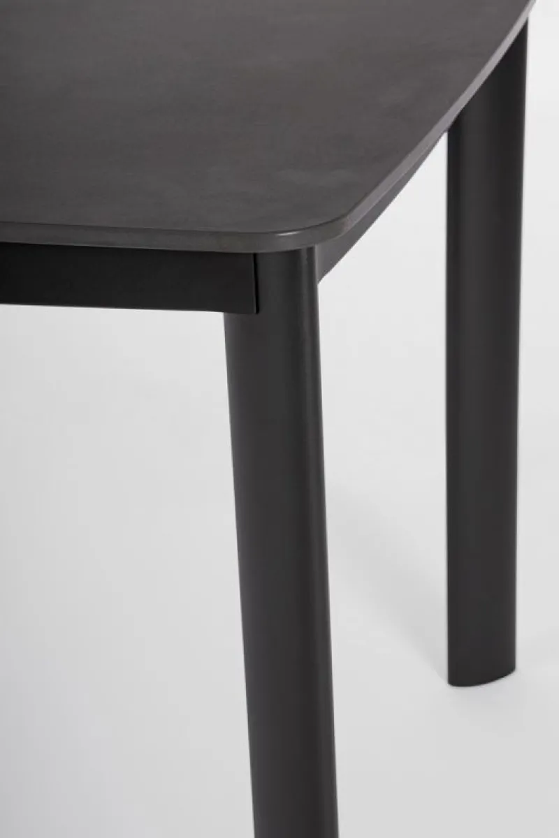 Outlet Bizzotto TAVOLO ALCORA 180X90 ANTRACITE