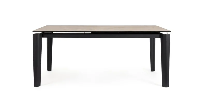 Bizzotto TAVOLO ALL. ASIRI 180/250X100 NERO