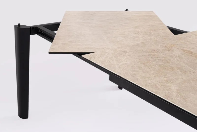 Bizzotto TAVOLO ALL. ASIRI 180/250X100 NERO