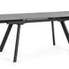 Outlet Bizzotto TAVOLO ALL. JARKKO 160-240X90 NERO