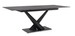 Clearance Bizzotto TAVOLO ALL. JOHANNES 160-200X90 NERO