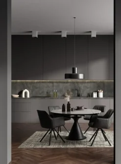 Outlet Bizzotto TAVOLO ALL. JONNI 85-135 NERO