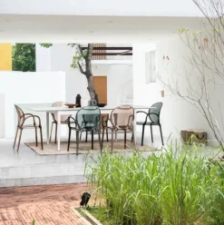 Clearance Bizzotto TAVOLO ALL NEBULA 200-300X100 VAPOR YK15