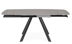 Discount Bizzotto TAVOLO ALL. RAILI 119.5/180X85 NERO/GRIG