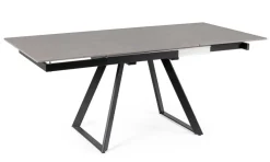 Online Bizzotto TAVOLO ALL. REETA 120/180X90 NERO/GRIGIO